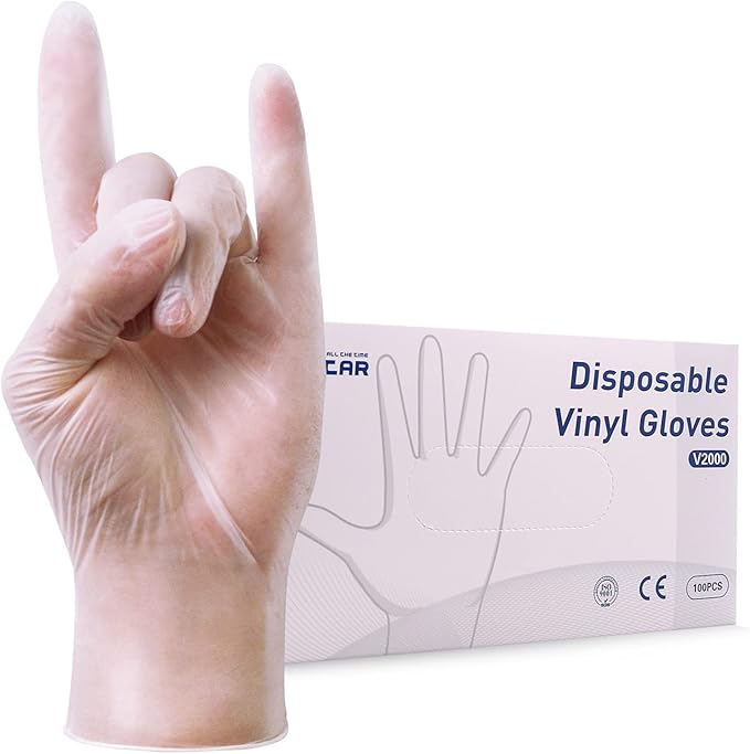 Nitrile Disposable Gloves 3 Mil Latex Free Safety